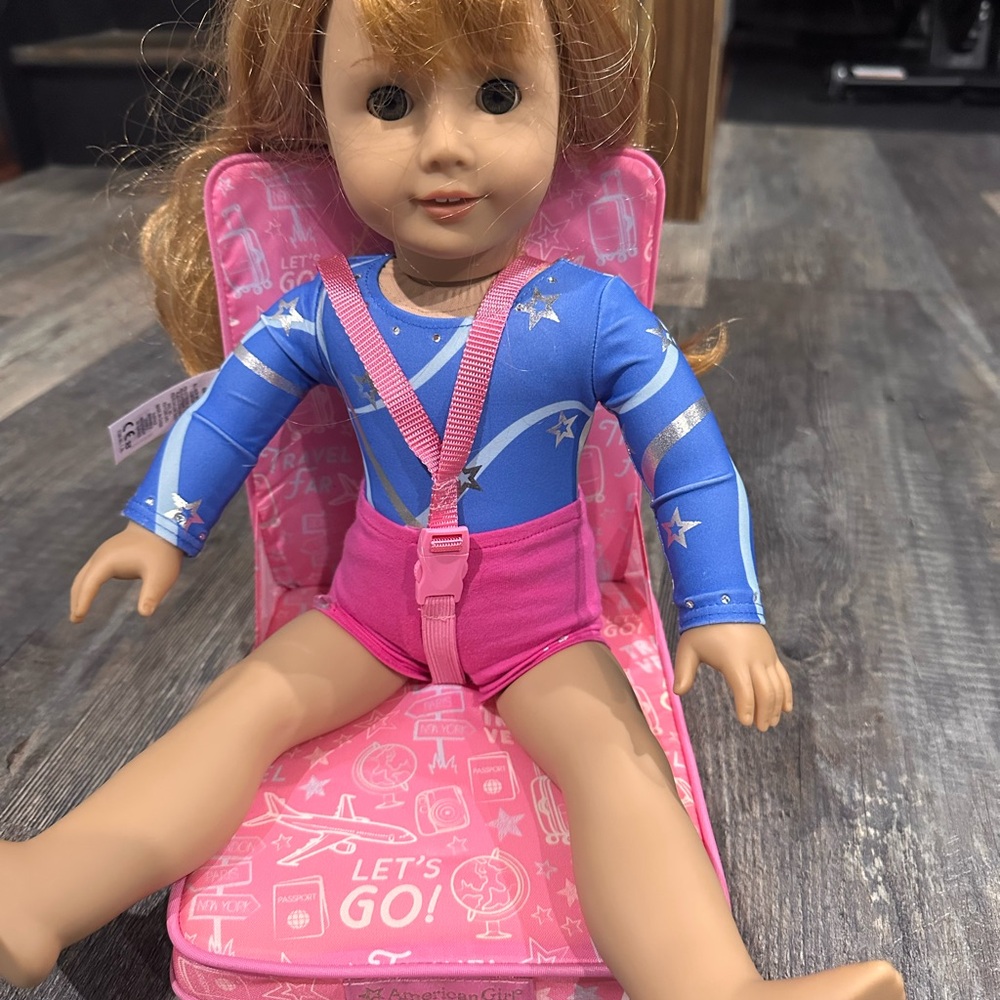 American Girl travel seat